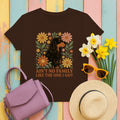 Ain't No Family Like the One I Got Dog Gordon Setter T-Shirt in Dark Chocolate