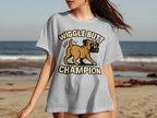Wiggle Butt Champion Boxer Dog Graphic T-shirt
