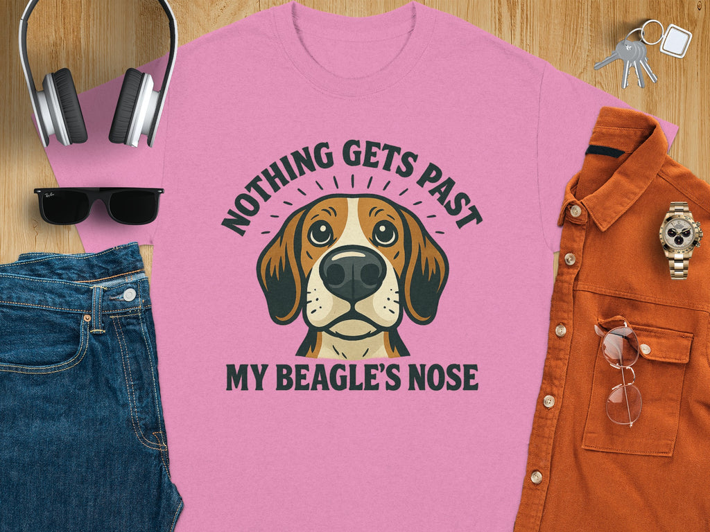 Nothing Gets Past My Beagle's Nose T-shirt