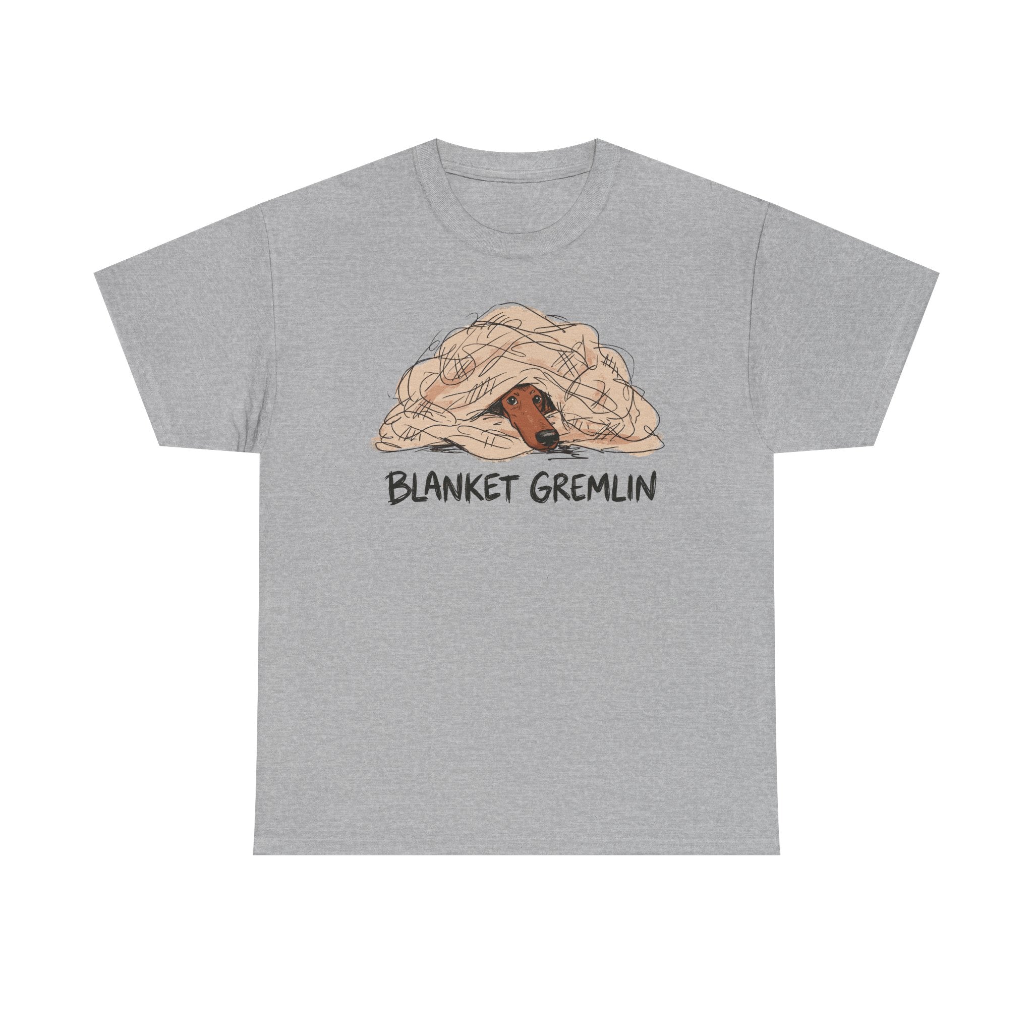 Blanket Gremlin Dachshund T-shirt