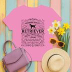 Premium Quality Retriever Special Edition Design T-Shirt Azalea T-shirt