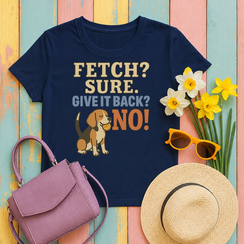 beagle fetch tee flat lay hero v8