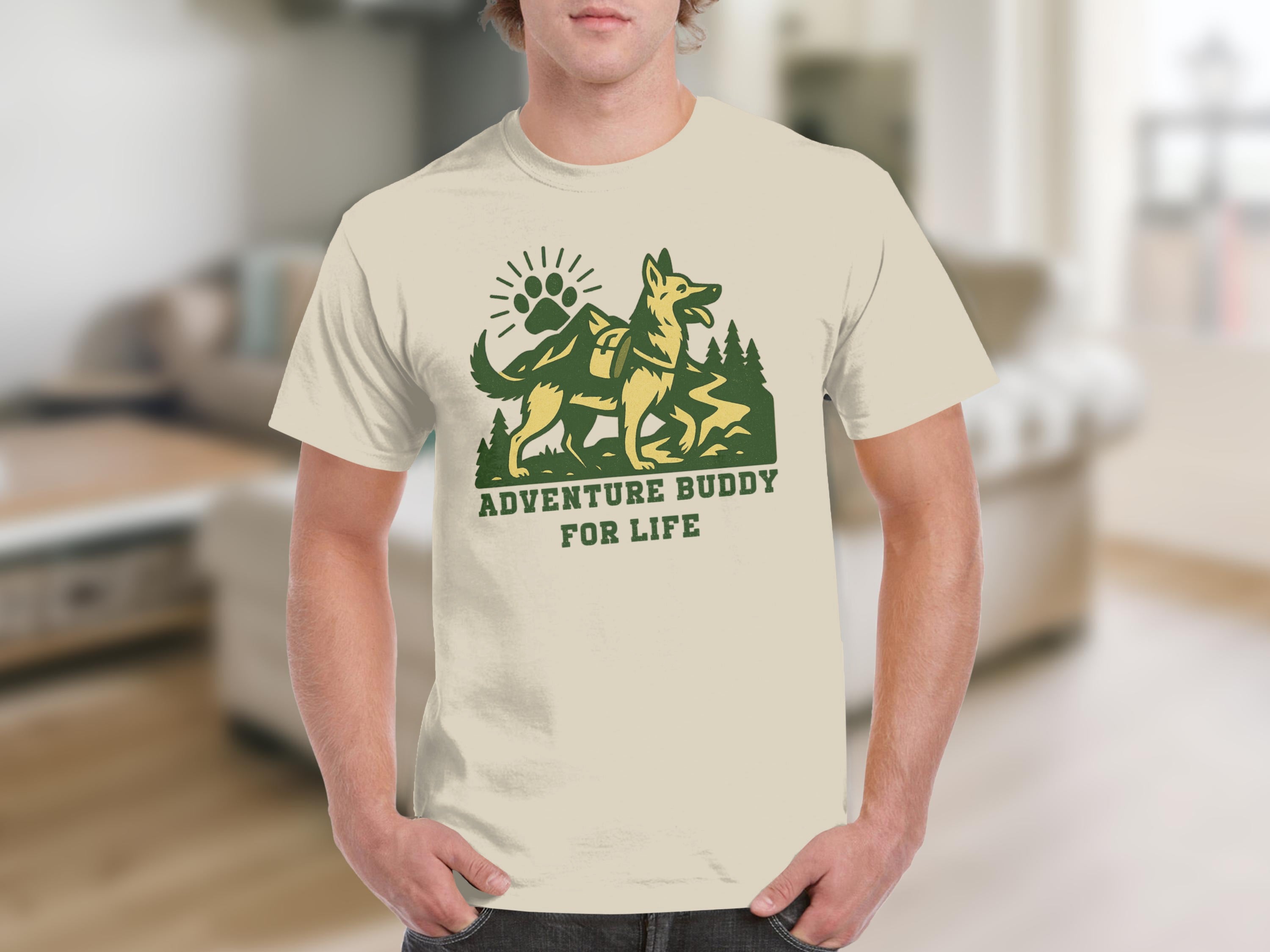 Adventure Buddy for Life T-shirt for Outdoor Enthusiasts
