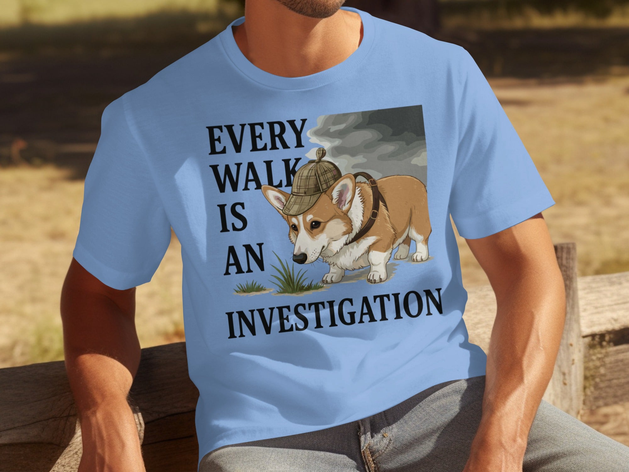 Every Walk Is An Investigation Graphic T-Shirt