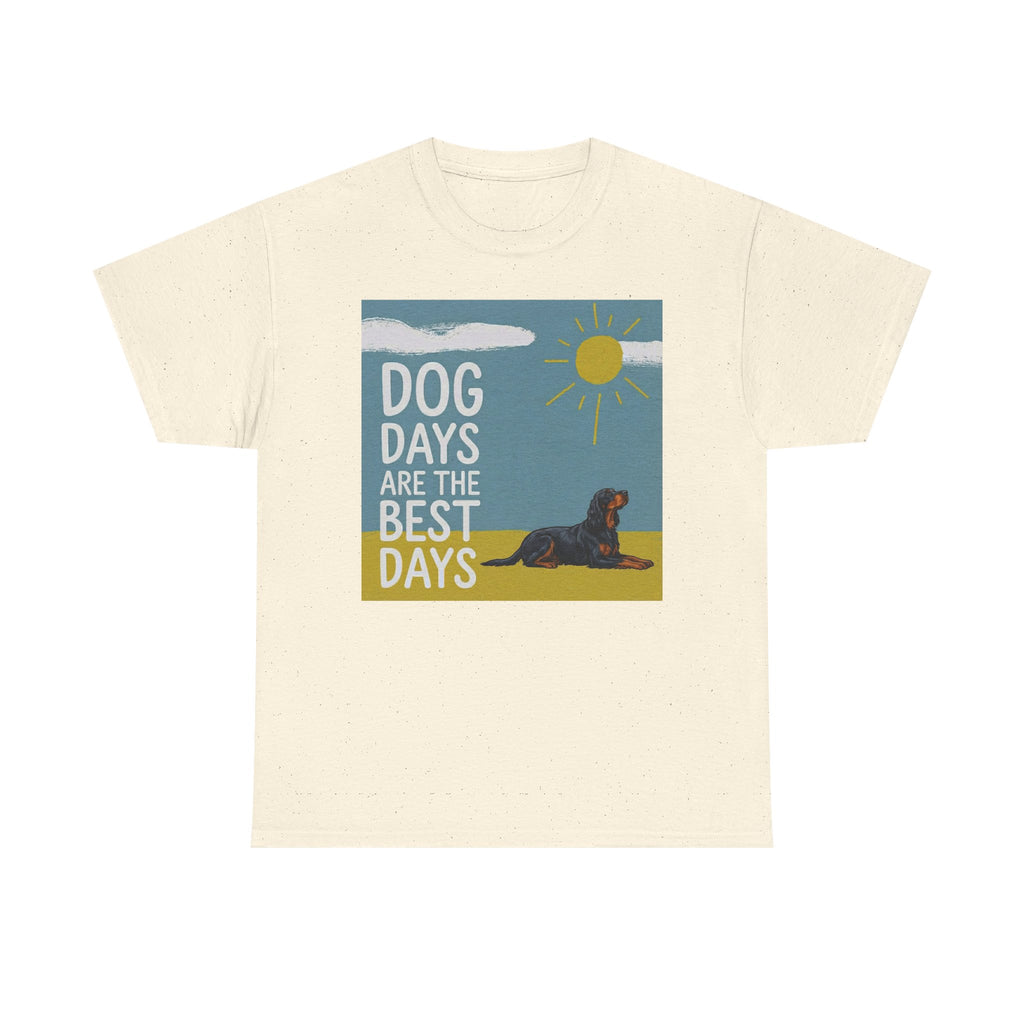 Dog Days Are the Best Days Gordon Setter T-Shirt