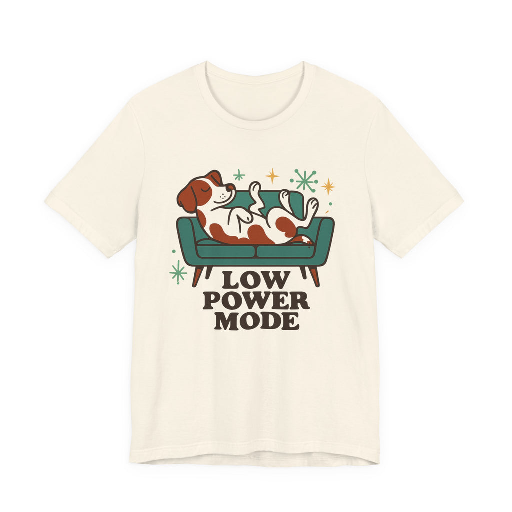 Brittany Spaniel Low Power Mode Tee