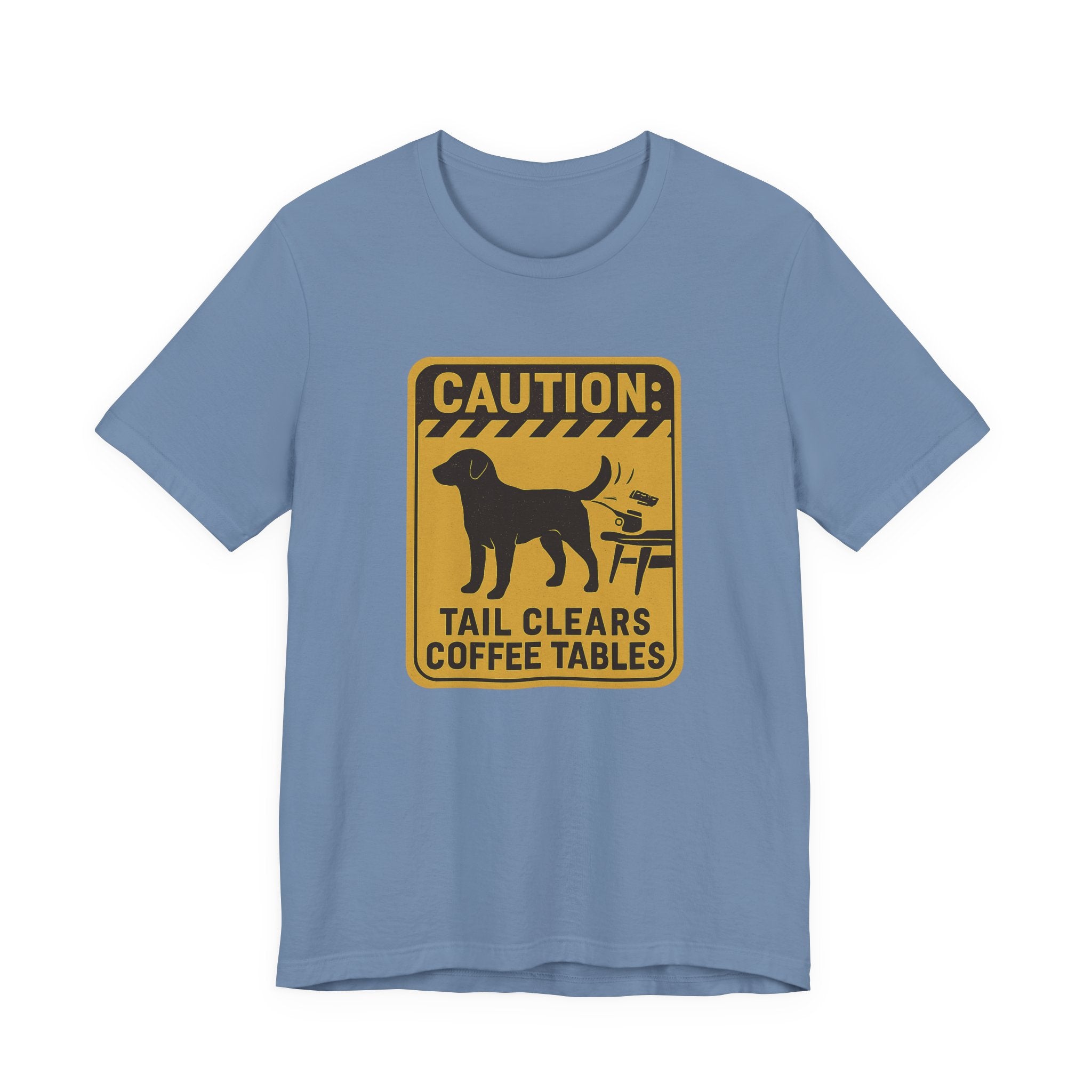 Chocolate Lab Tail Clears Coffee Tables Tee