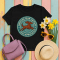 Irish Setter Greeting Team Captain T-shirt in Black