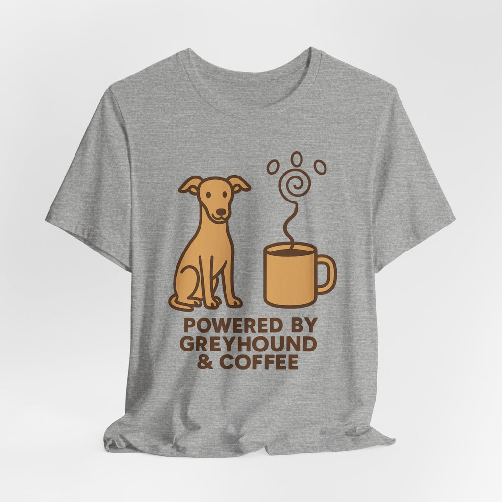 Powered by Greyhound & Coffee Tee