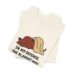 Dachshund Blanket Was Already Warm Tee
