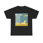 Dog Days Are the Best Days Yellow Labrador Retriever T-Shirt