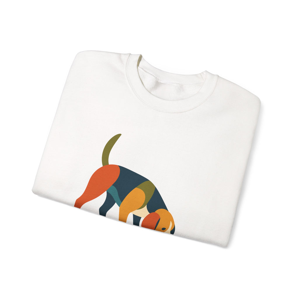 Feral Little Creature Sniffing Beagle Sweatshirt