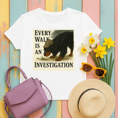 Every Walk Is An Investigation T-shirt product