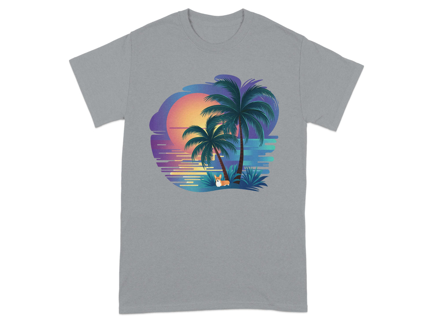Stunning Sunset Beach Scene Graphic T-Shirt product type