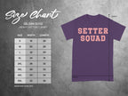 Setter Squad Purple Heavy Cotton T-Shirt