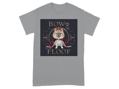 Bow To The Floof Funny Graphic Tee Shirt product type