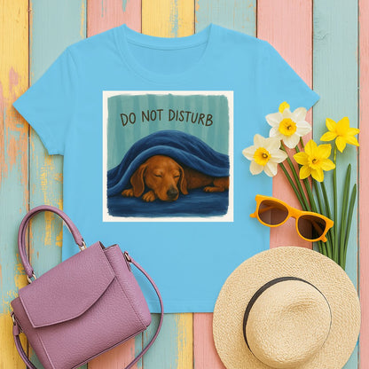 'Do Not Disturb Sleeping Dog Graphic Tee product'
