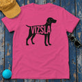 Vizsla Spirit Graphic T-Shirt in Heliconia
