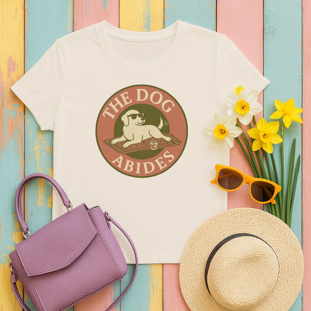 The Dog Abides Graphic Tee Casual Wear product type