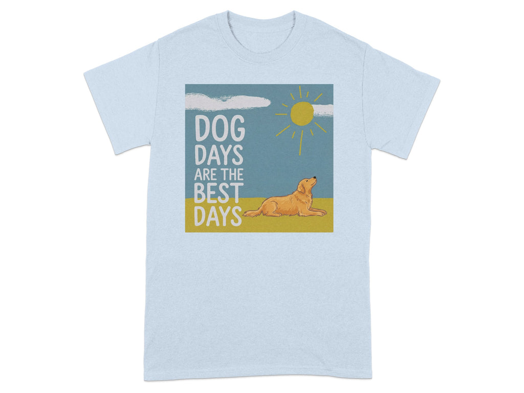 Dog Days Are the Best Days Graphic T-shirt