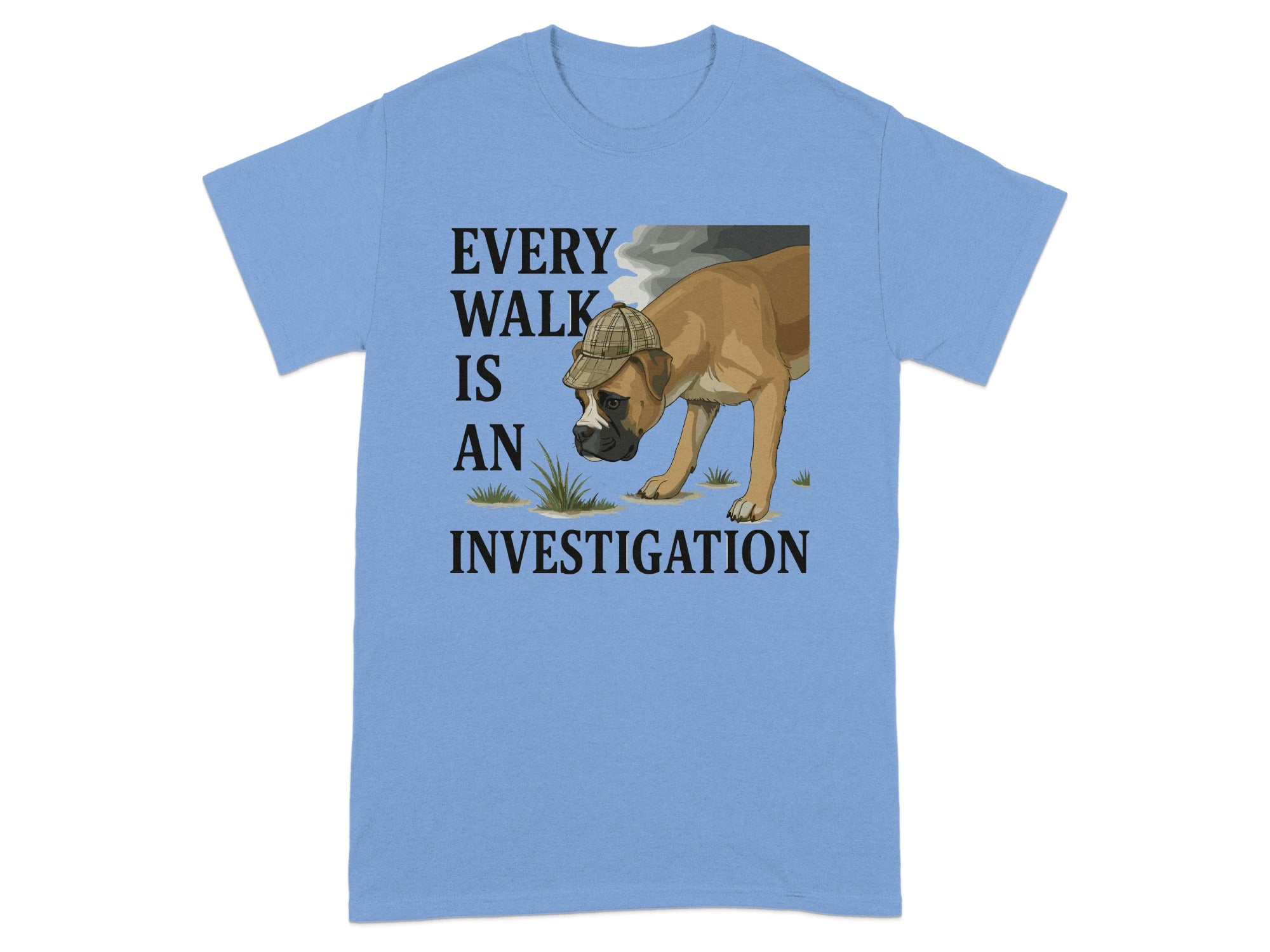 Every Walk is an Investigation Cute Dog T-Shirt