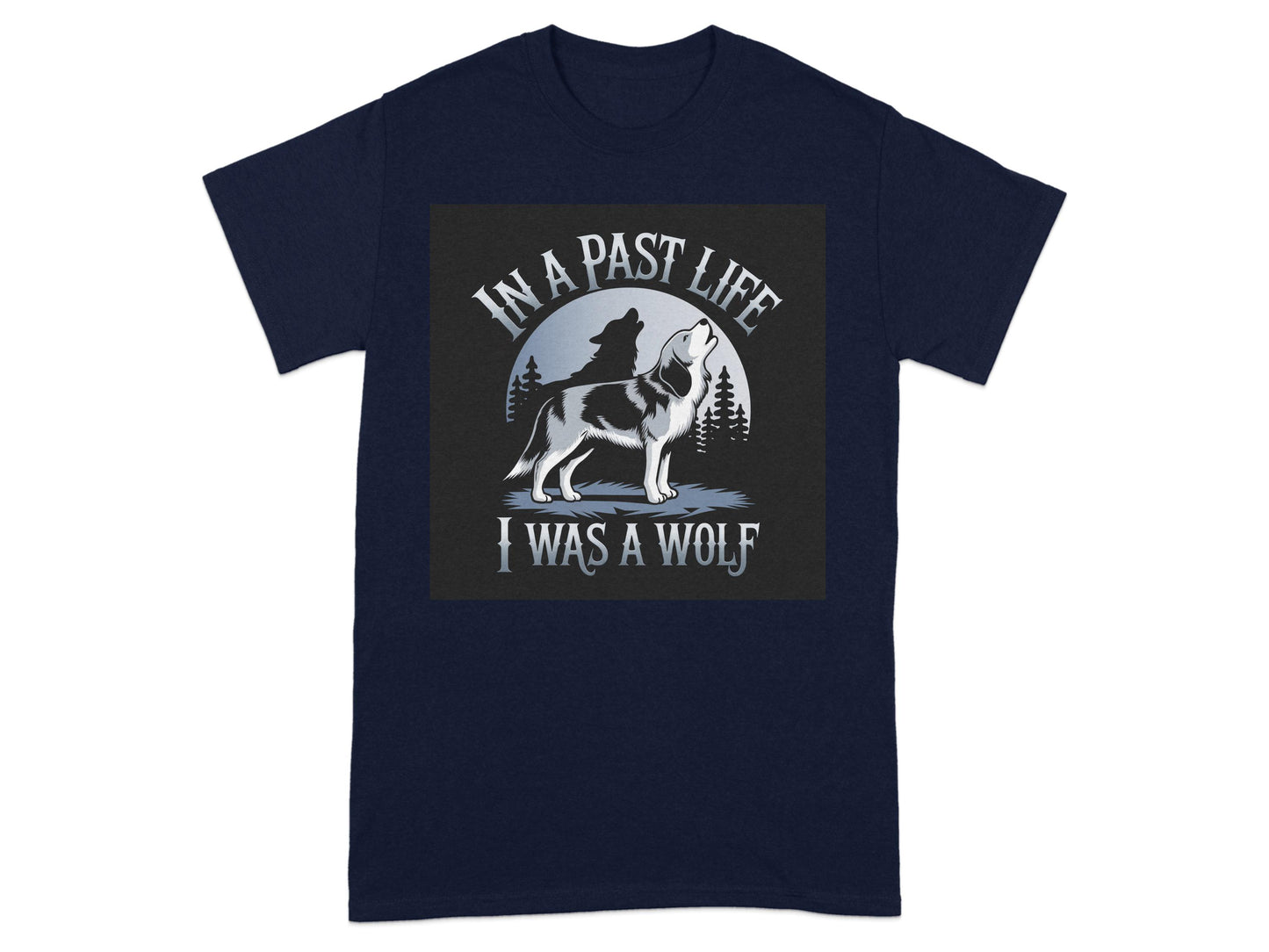 In A Past Life I Was A Wolf Graphic T-Shirt product type