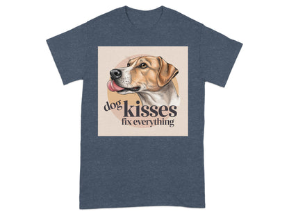 Dog Kisses Fix Everything Graphic T-Shirt product