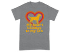 My Heart Belongs To My Lab Graphic T-shirt