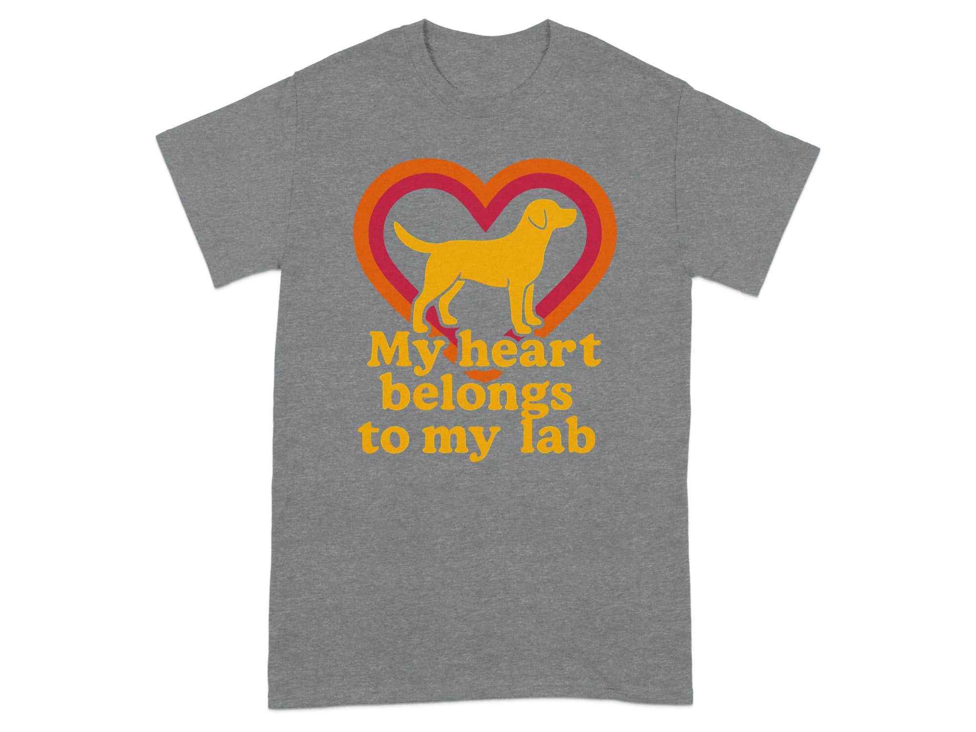 My Heart Belongs To My Lab Graphic T-shirt