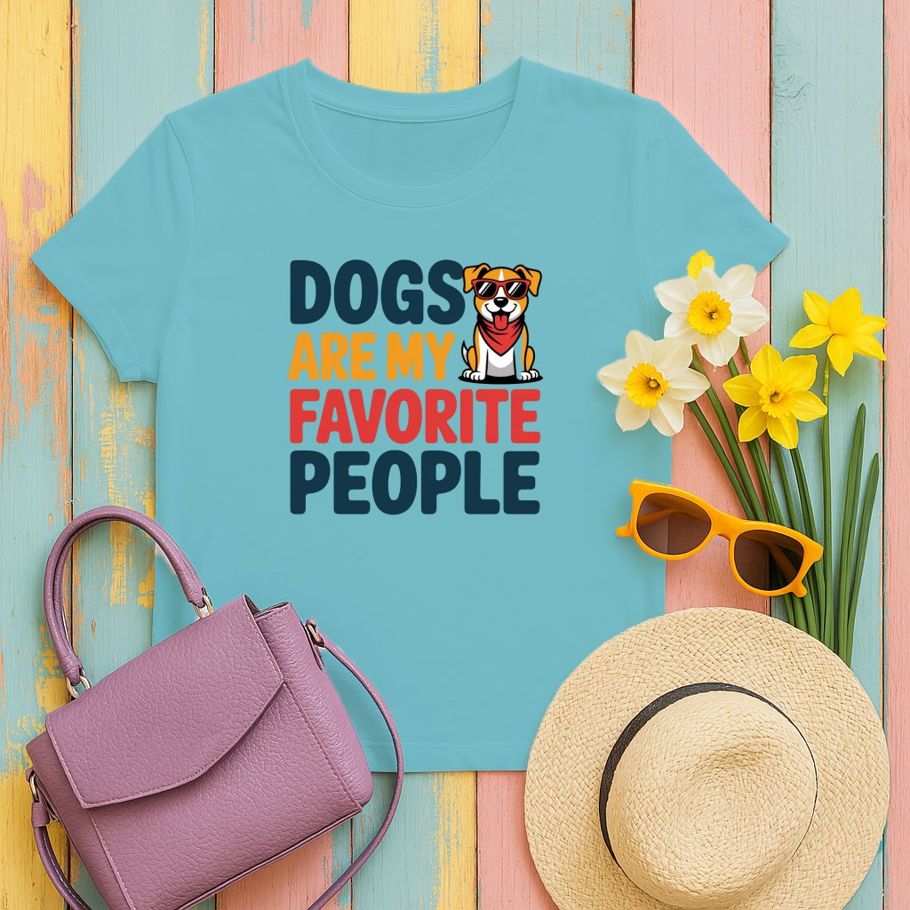 Dogs Are My Favorite People Graphic Product