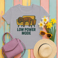 Barbet Low Power Mode Tee in Athletic Heather