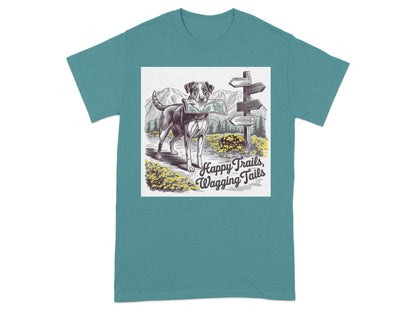 Happy Trails Wagging Tails Graphic Tee product