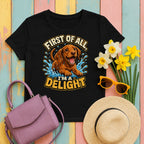 migbackfill sassy-vizsla-delight-t-shirt tee flat lay hero v8