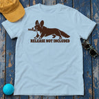 Release Not Included Corgi T-Shirt — Light Blue