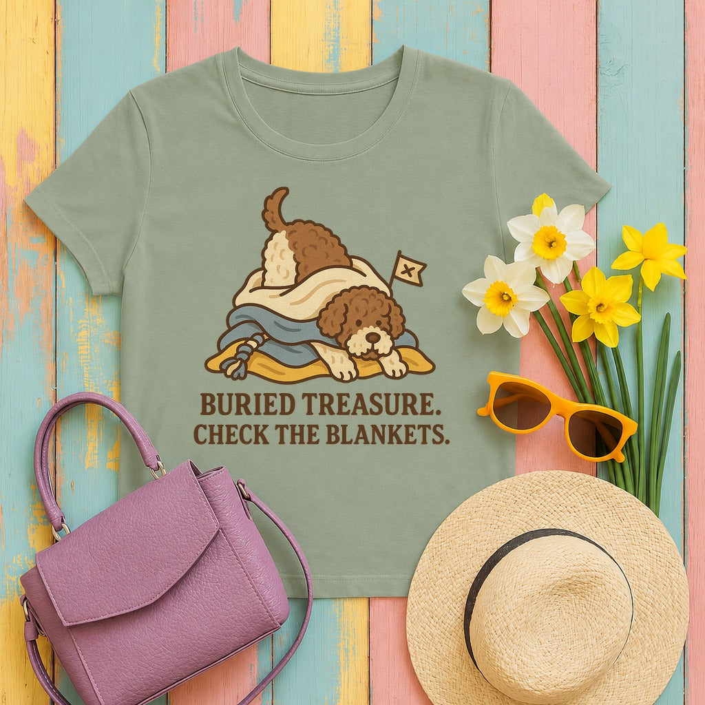 Lagotto Buried Treasure Tee in Sage