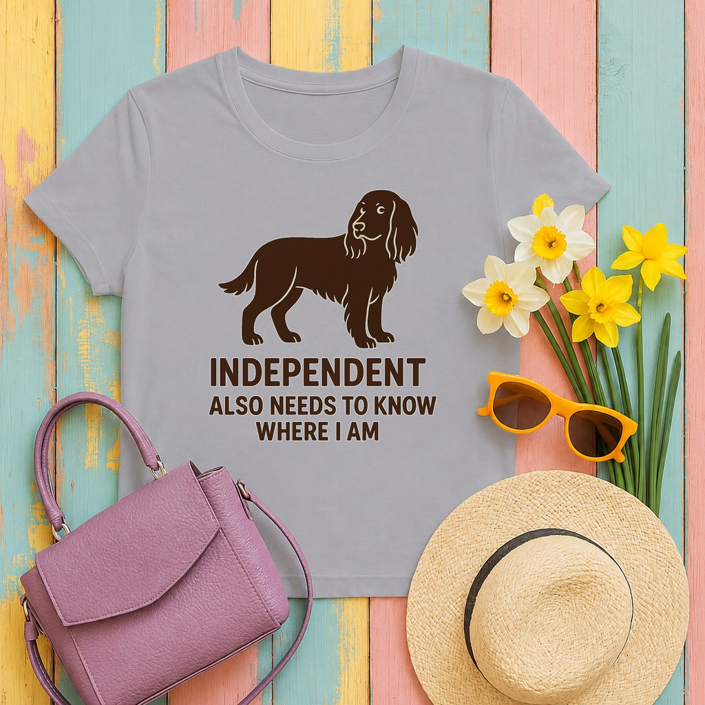 Field Spaniel Independent Tee in Athletic Heather