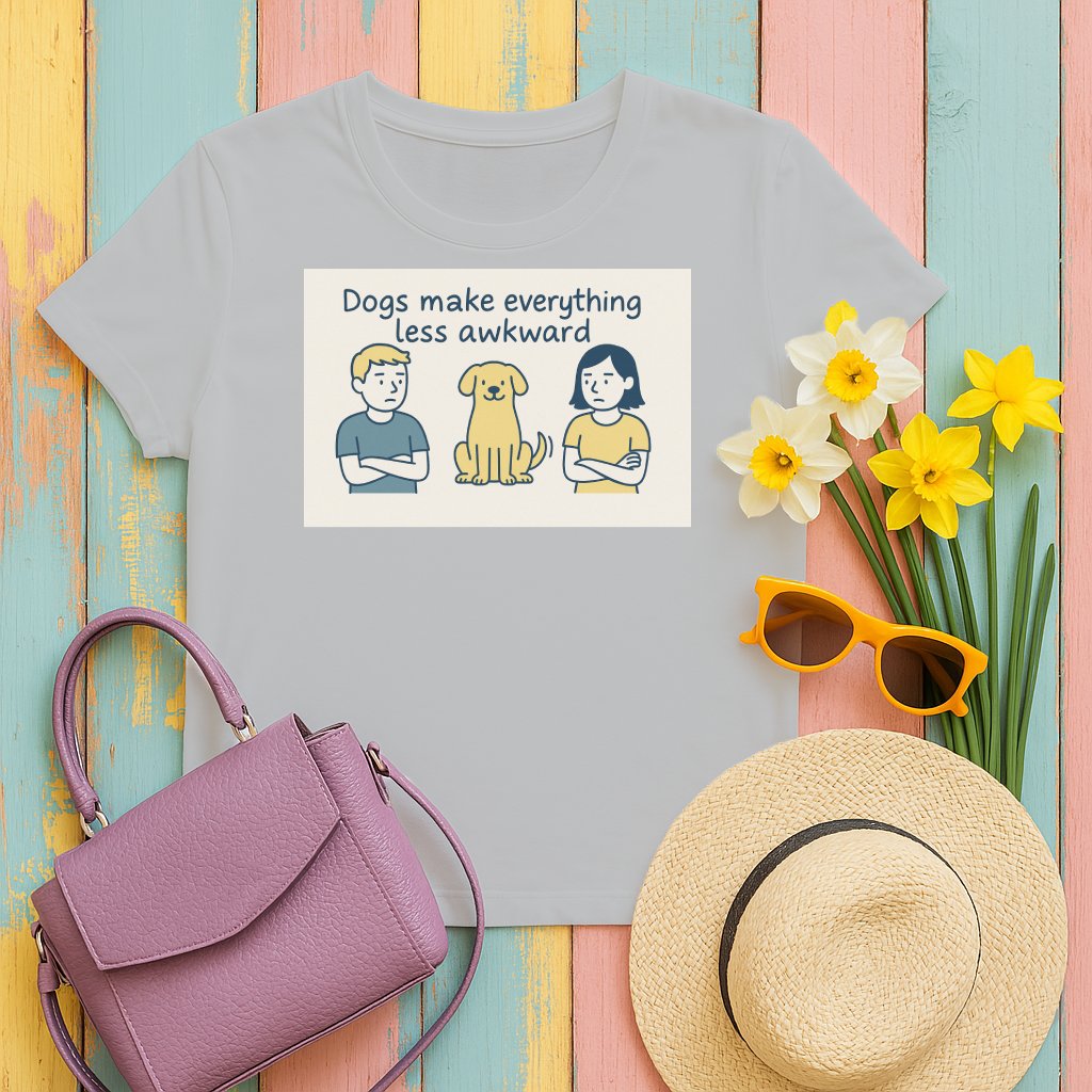 Dogs Make Everything Less Awkward Shirt product type