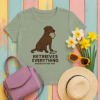 chesapeake bay retriever fetch-everything tee flat lay hero