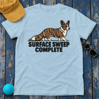 Surface Sweep Complete Corgi T-Shirt — Light Blue