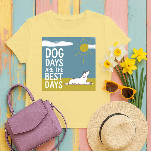 Dog Days Are the Best Days Printed Shirt product