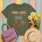 corgi-logic-flowchart tee flat lay hero v8
