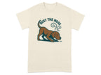Cream t-shirt with brown dog graphic and text "Trust The Nose".
