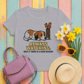 Kooikerhondje Always Watching Tee in Athletic Heather