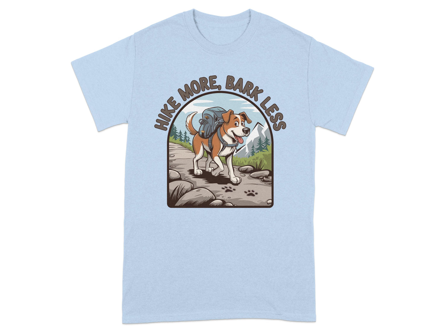 Hike More Bark Less Graphic Tee product
