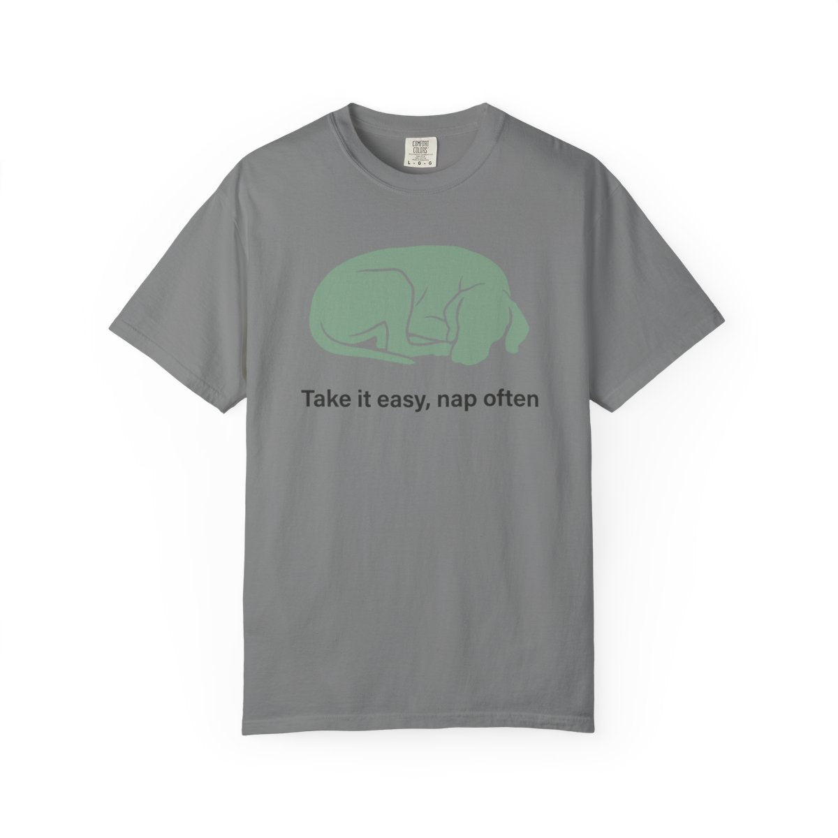 Take It Easy Nap Often Sleepy Dog Shirt