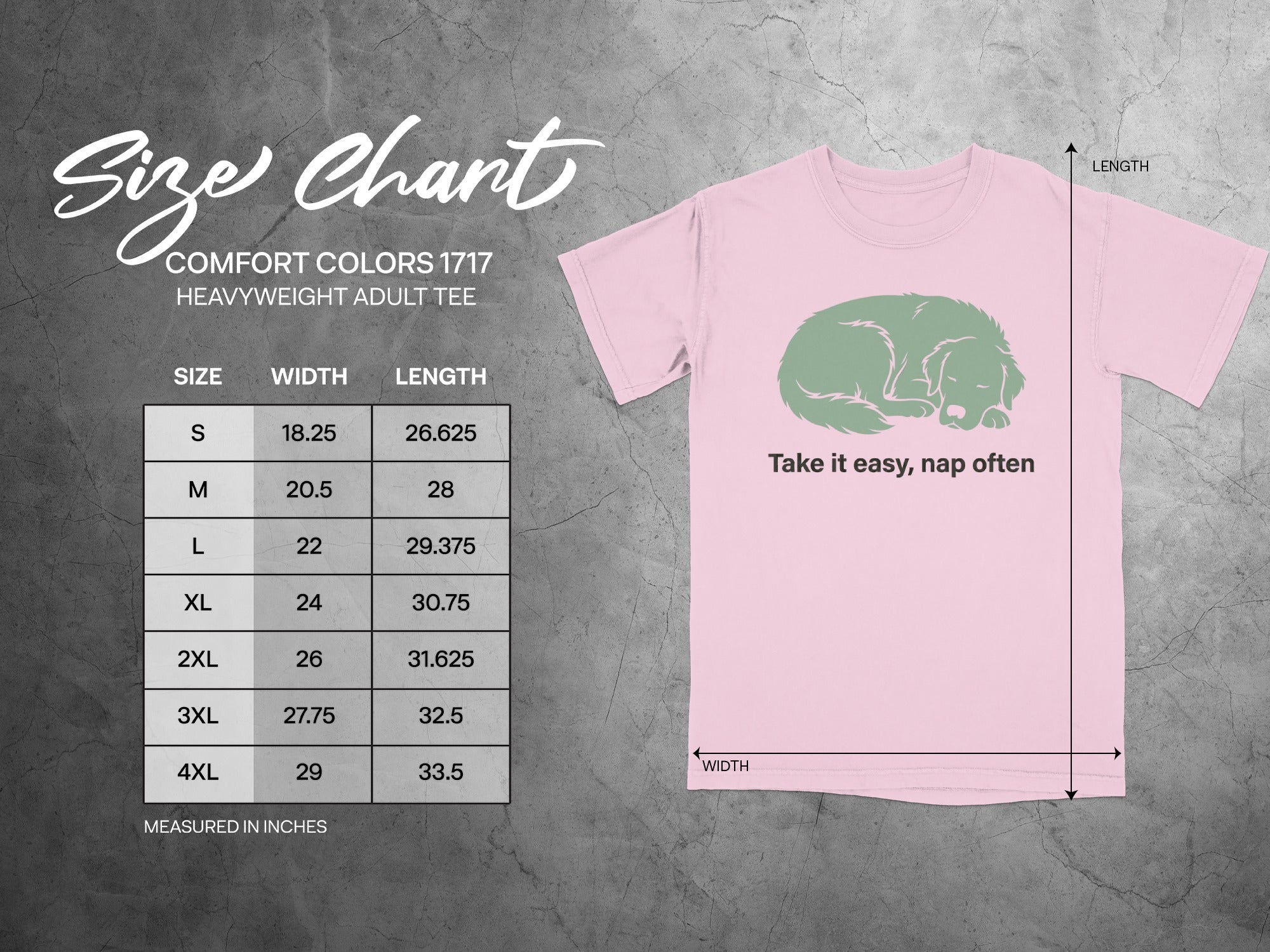 Take it Easy Nap Often Graphic T-Shirt for Adults