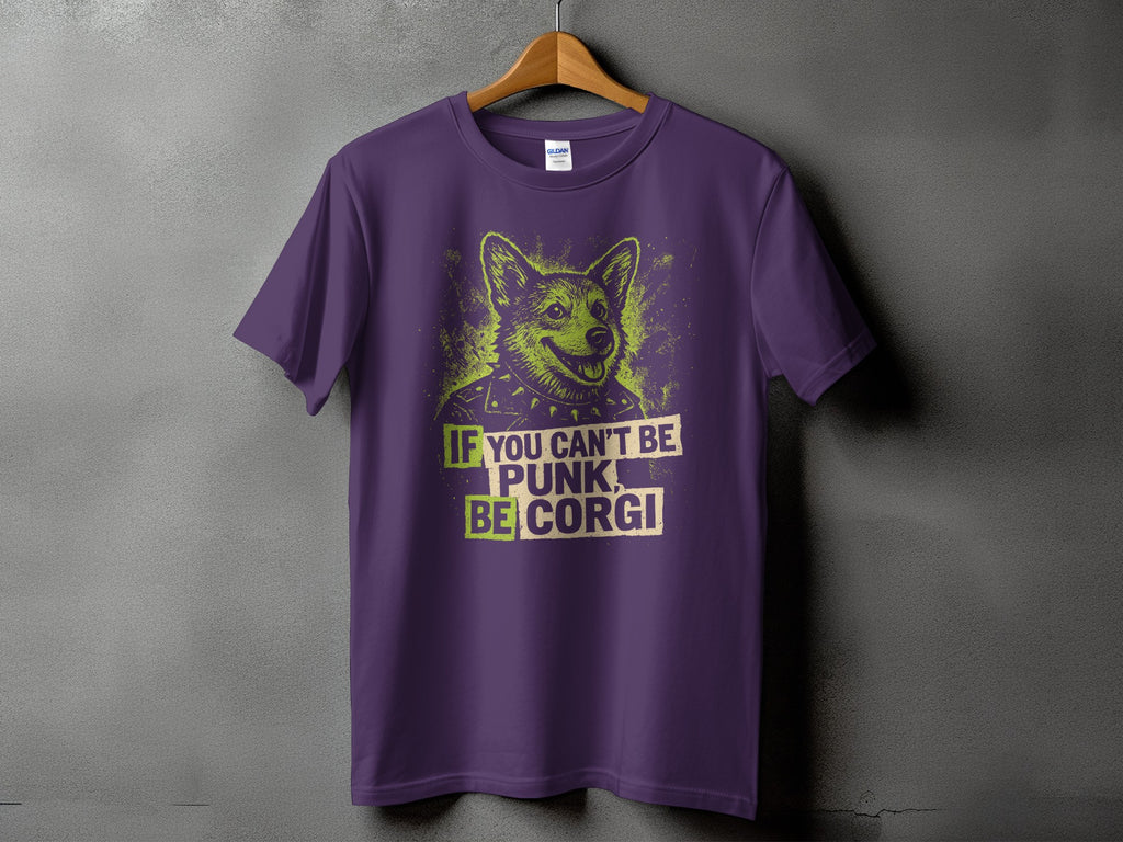 If You Can't Be Punk Be Corgi Shirt