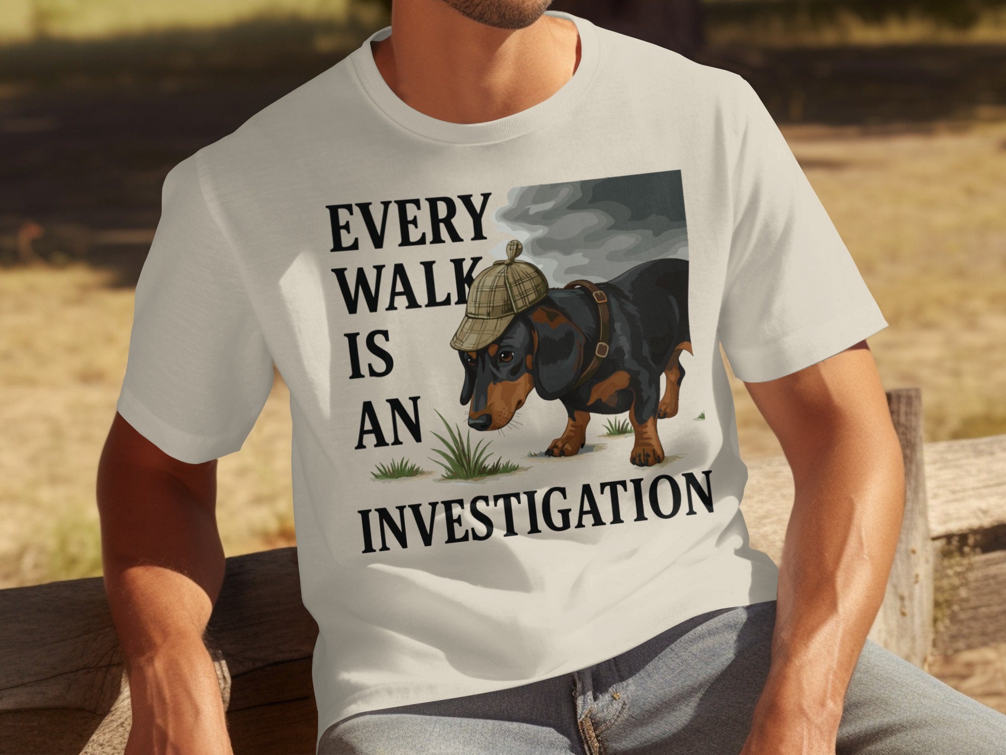 Every Walk Is an Investigation Graphic T-Shirt