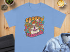 Groovy Frenchie with Peace Sunglasses Graphic Tee