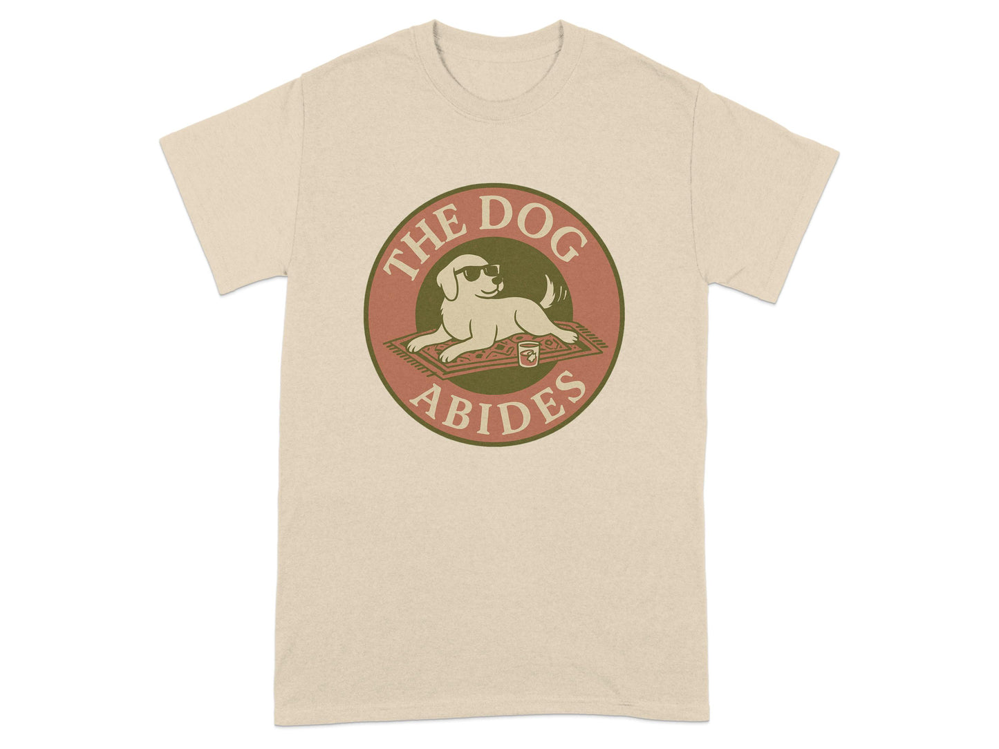The Dog Abides Graphic Tee Comfortable Shirt product type